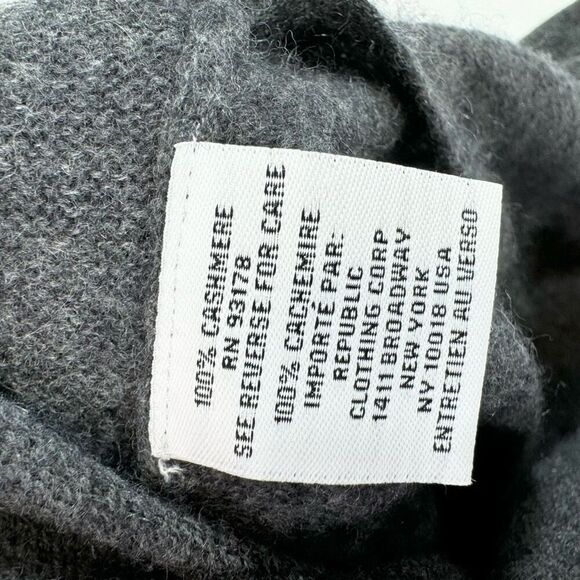 Magaschoni Sweater Womens Small Black Cashmere V-Neck Pullover Preppy mature - Picture 5 of 7